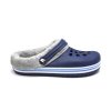 Pánské clogsy s kožíškem TexBase modrá/šedá