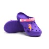 Dětské clogsy GEZER PAPOUŠEK menší - fialové