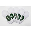 Dámské ponožky ťapky 5-pack bílá (Velikost 35-38)