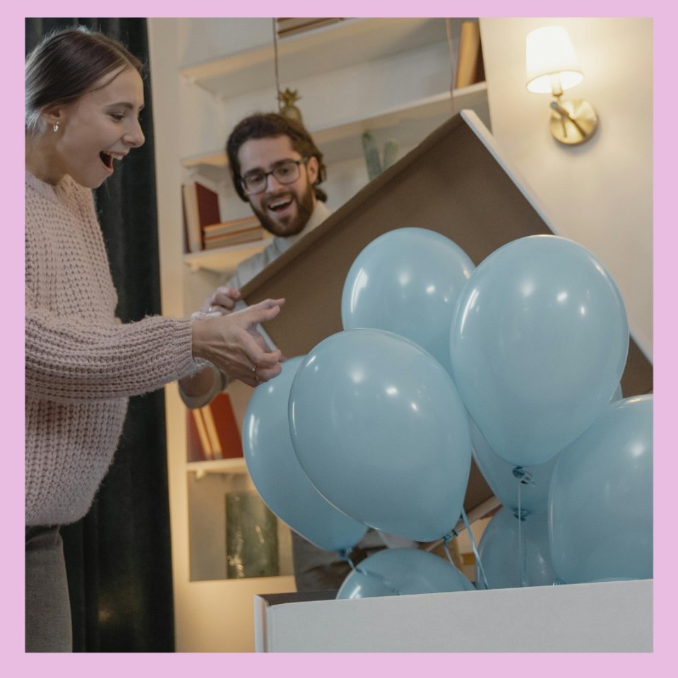 Plánujete Baby Shower? Objevte kouzlo balónků z krabice!
