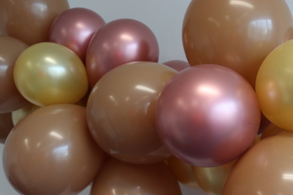 Balónková girlanda - dekorace z balónků  do 40 minut