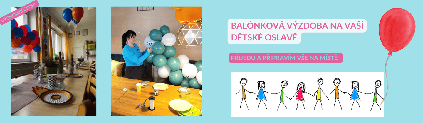 Balonkova vyzdoba-u vas na oslave
