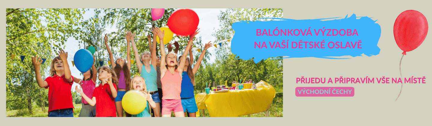 Balonkova vyzdoba-u vas na oslave