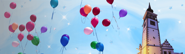 Heliové balonky