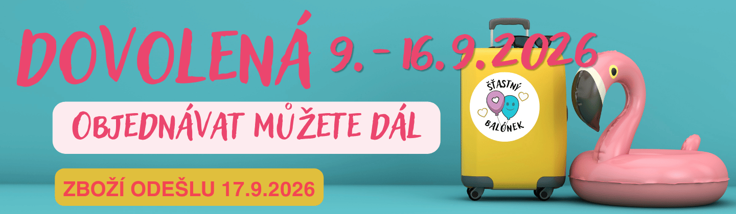 Dovolená - zboží odešlu 17.9.2026