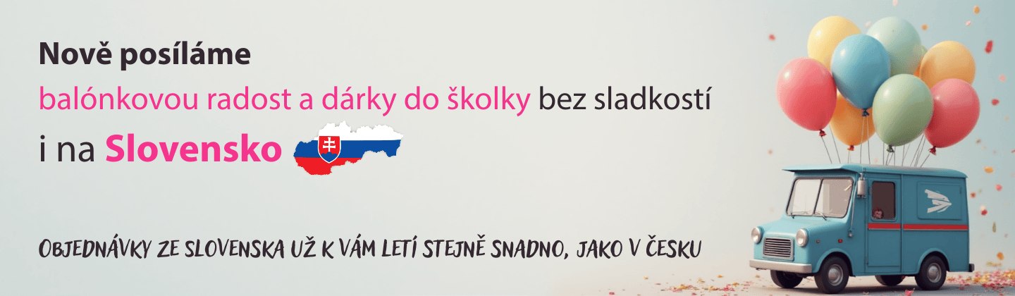 Nově zasíláme i na Slovensko