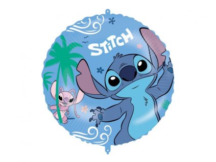 foliovy balonek stitch a angel 45 cm stastnybalonek