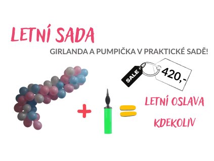 letni sada babyshower balonkova girlanda stastnybalonek