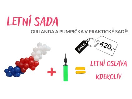 letni sada cech balonkova girlanda stastnybalonek