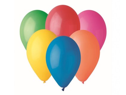 balonky 23 cm 6 ks