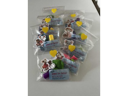 Darky do skolky na oslavu uni mysky