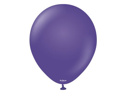 heliovy balonky fialove standard violet 30 cm12 100 ks
