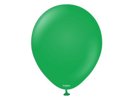 heliovy balonek zeleny standard green 30 cm