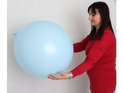 Darek pro ucitelku balon modry balonkarka