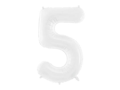 0020825 foliova cislice bila 5 86 cm