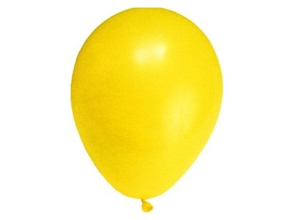 Latexovy balonek sada zluty wimex1