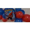 Balonkova girlanda spiderman modra cervena.5