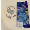 Latexovy balonek sada sv.modry wimex