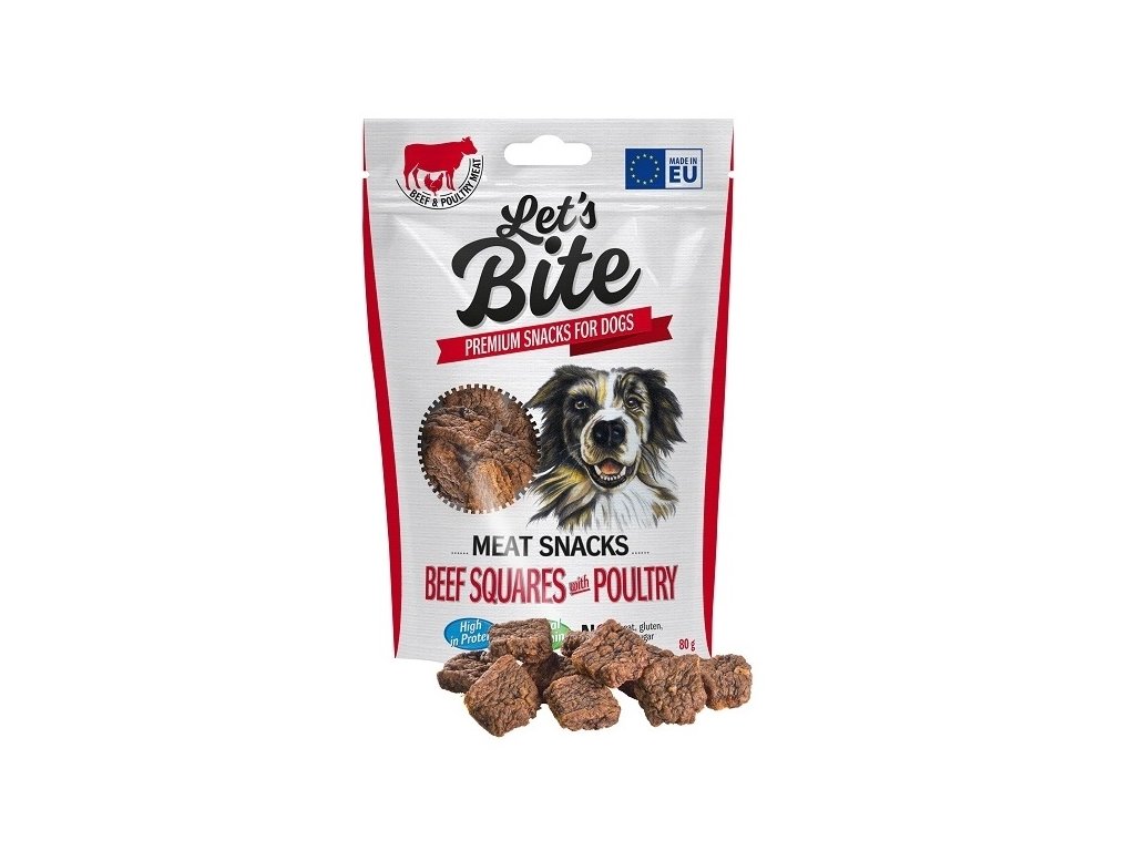 Brit DOG Lets Bite Meat Beef 80 g