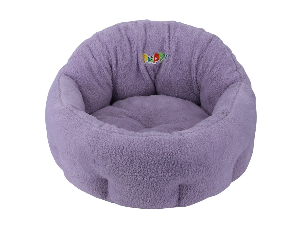 35169 1 nobby puppy ovalny pelisek pro psy ruzova 50x45x32cm z kategorie chovatelske potreby a krmiva pro psy pelisky a dvirka pro psy pelechy a pohovky pro psy