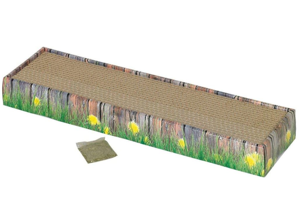 4629 1 nobby kartonove skrabadlo pro kocky 48 x 12 5 x 5 cm z kategorie chovatelske potreby a krmiva pro kocky skrabadla pro kocky