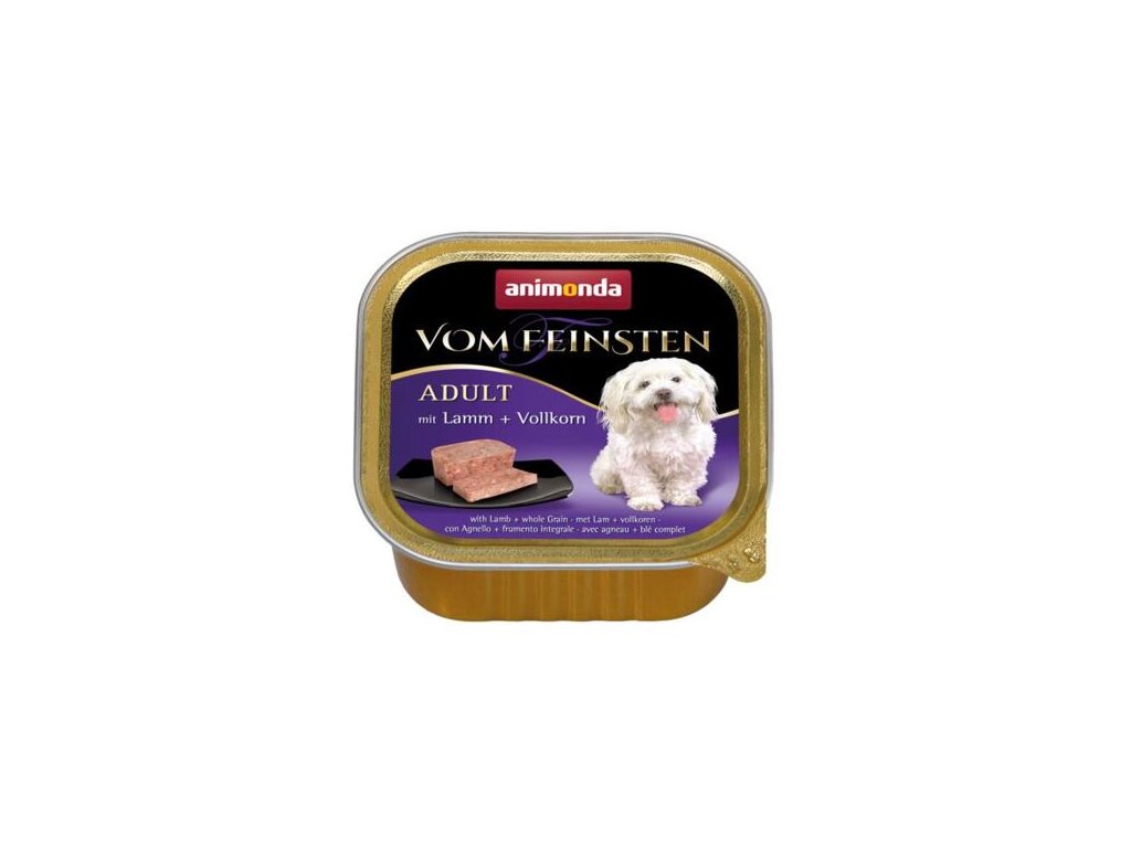 59225 1 animonda vom feinsten pastika adult jehneci pro psy 150g z kategorie chovatelske potreby a krmiva pro psy krmiva pro psy vanicky pastiky pro psy