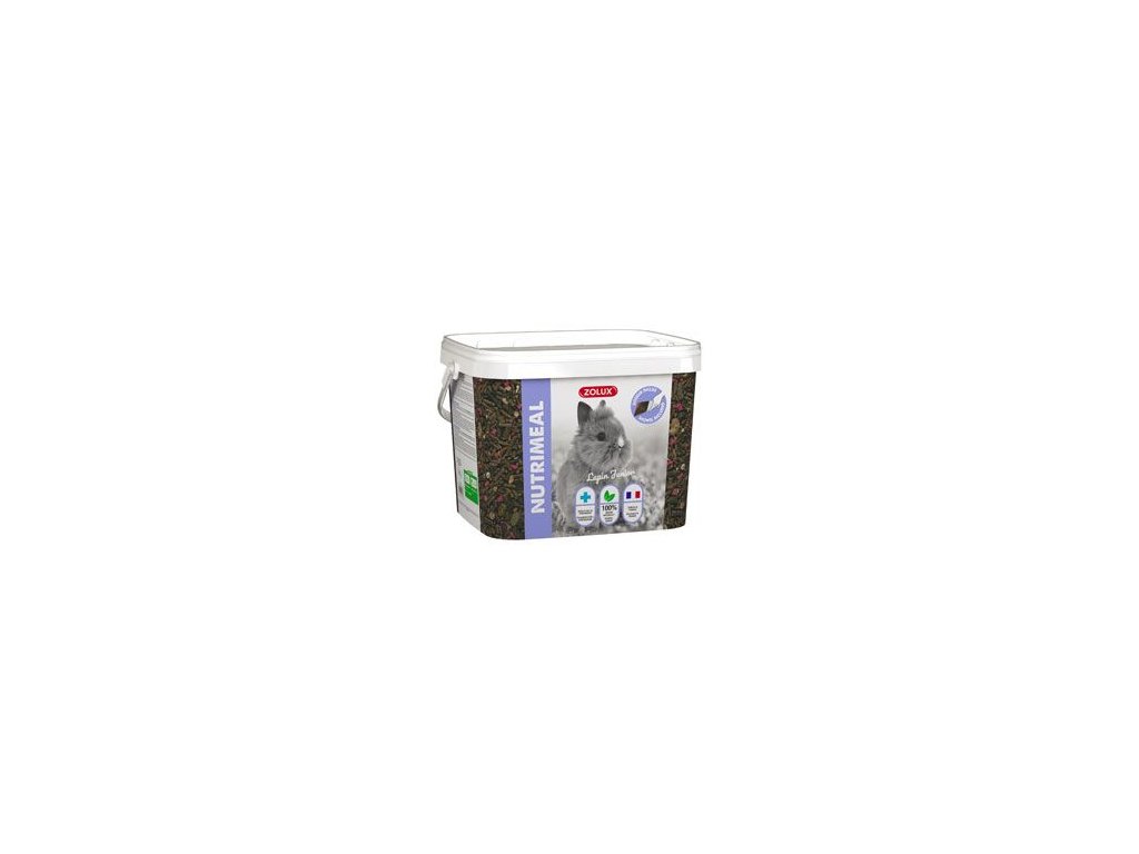 48207 1 krmivo pro kraliky junior nutrimeal mix 6kg zolux z kategorie chovatelske potreby a krmiva pro hlodavce a mala zvirata krmiva pro hlodavce a mala zvirata