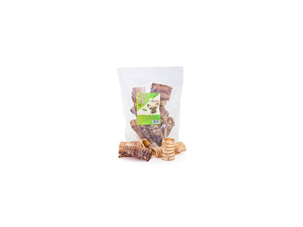 42186 1 natureca pochoutka hovezi hrtany susene kratke 1kg z kategorie chovatelske potreby a krmiva pro psy pamlsky pro psy susene vnitrnosti kosti pro psy