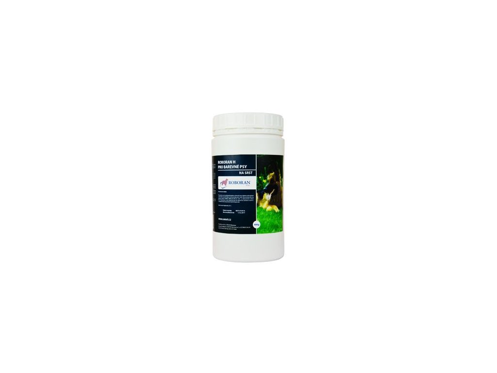 22602 roboran h pro barevne psy 400g z kategorie chovatelske potreby a krmiva pro psy vitaminy a leciva pro psy kuze a srst psu