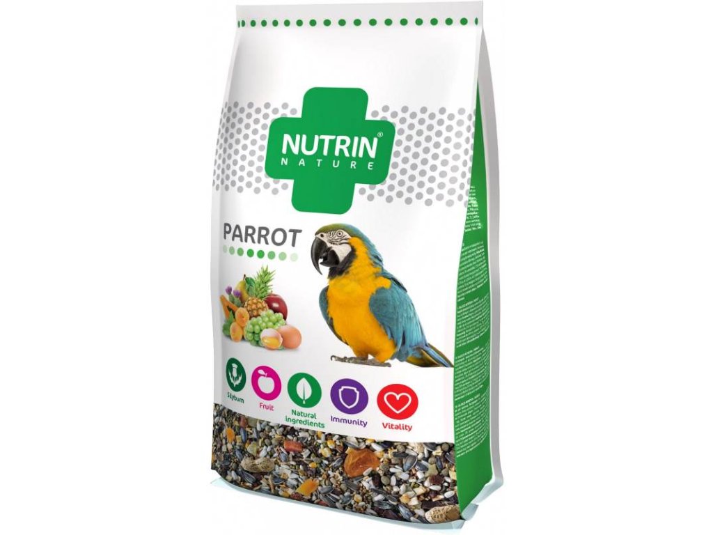 17289 1 nutrin nature papousek 750g z kategorie chovatelske potreby pro ptaky a papousky krmivo pro papousky