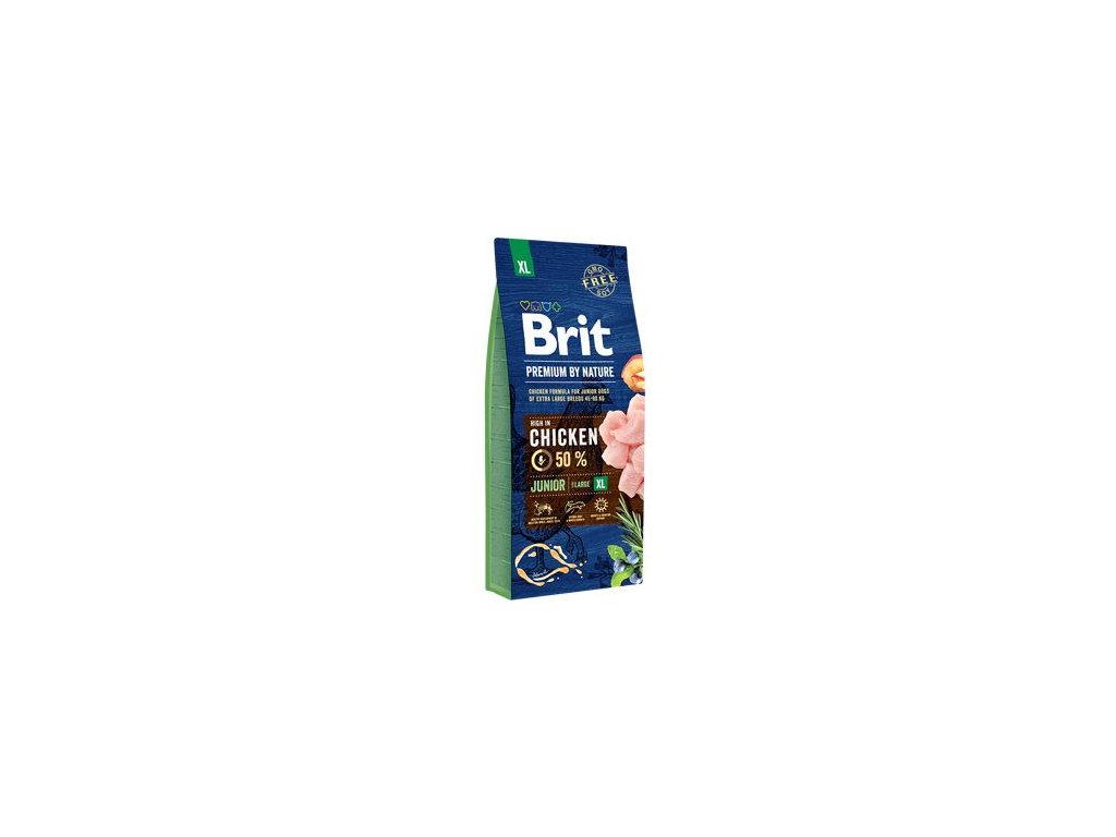 12156 brit premium dog by nature junior xl 15kg z kategorie chovatelske potreby a krmiva pro psy krmiva pro psy granule pro psy
