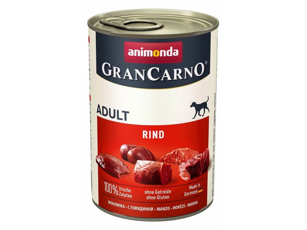 22656 1 animonda grancarno konzerva hovezi 400g z kategorie chovatelske potreby a krmiva pro psy krmiva pro psy konzervy pro psy