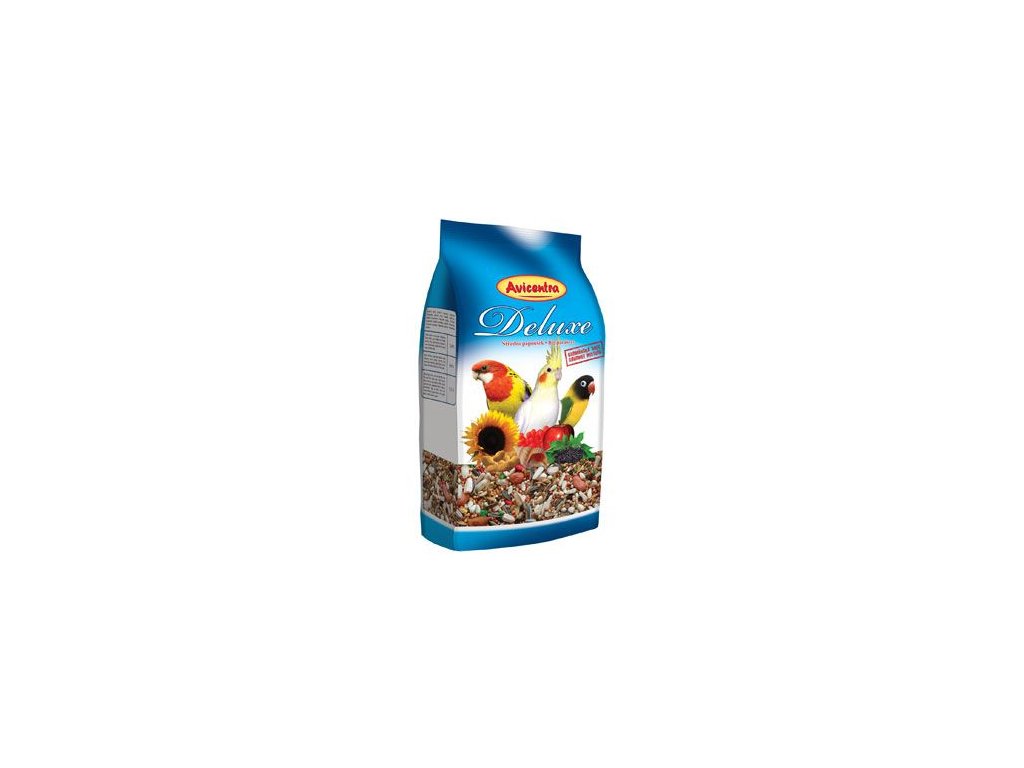 17838 avicentra deluxe krmivo maly papousek 1kg z kategorie chovatelske potreby pro ptaky a papousky krmivo pro papousky