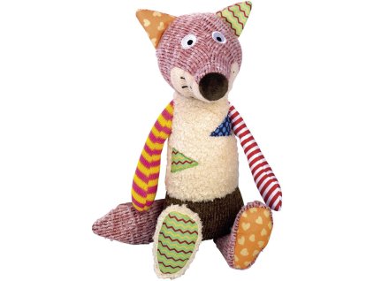 8199 1 nobby hracka pro psy liska s piskatkem 33 cm z kategorie chovatelske potreby a krmiva pro psy hracky pro psy plysove hracky pro psy