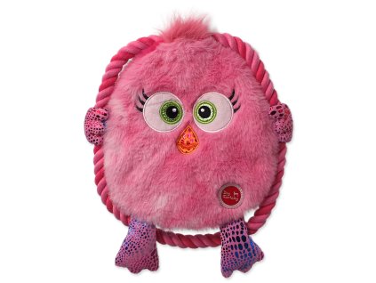 84177 1 hracka dog fantasy monsters ploche kure ruzove s provazem 18 cm z kategorie chovatelske potreby a krmiva pro psy hracky pro psy plysove hracky pro psy