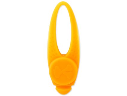94192 privesek dog fantasy led silikon oranzovy 8cm