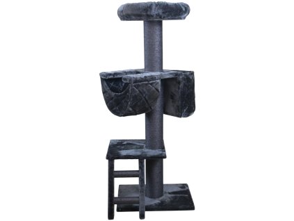 32655 1 nobby skrabadlo juri s kapsou pro kocky 158 cm tmave seda z kategorie chovatelske potreby a krmiva pro kocky skrabadla pro kocky