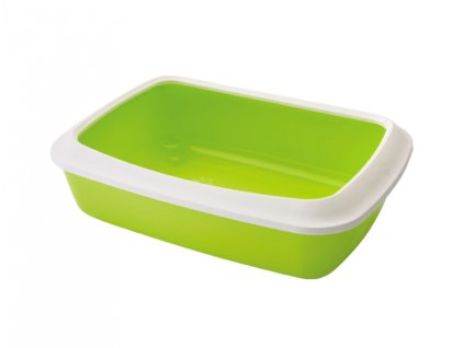 4674 1 savic toaleta pro kocky iriz zelena 42x31x12cm z kategorie chovatelske potreby a krmiva pro kocky toalety steliva pro kocky kocici toalety