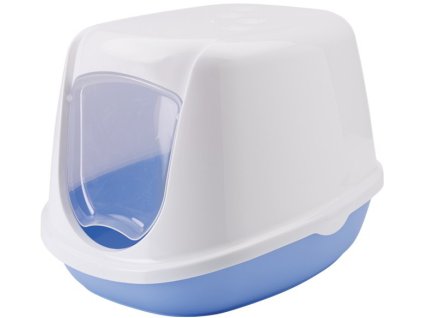 19725 1 savic duchesse toaleta pro kocky 44x35x32cm modra z kategorie chovatelske potreby a krmiva pro kocky toalety steliva pro kocky kocici toalety