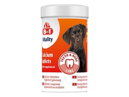 112448 vitality calcium 8in1 for all dogs 155tbl