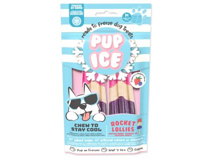 90618 pochoutka pup ice chladici s jahodou a boruvkou 2ks 90g