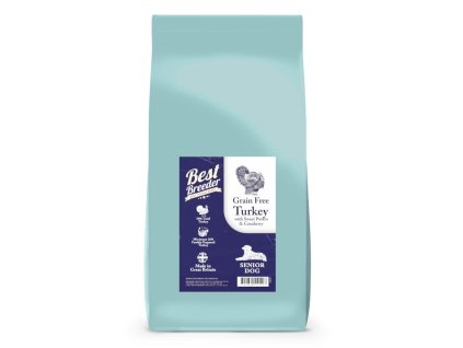 80562 3 best breeder grain free senior turkey with sweet potato cranberry