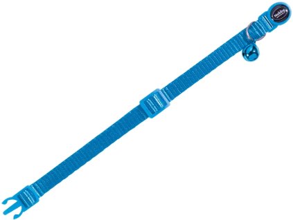 21726 1 nobby obojek s rolnickou pro kocky tyrkysovy z kategorie chovatelske potreby a krmiva pro kocky obojky a voditka pro kocky obojky pro kocky