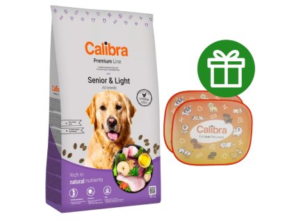 20757 calibra dog premium line senior light 12kg
