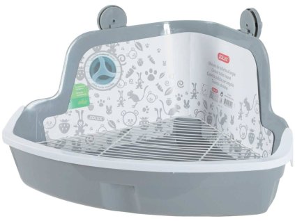 61802 toaleta pro hlodavce rohova velka seda zolux