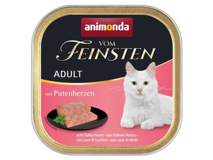 21906 animonda vom feinsten adult pastika s krutimi srdicky 100g