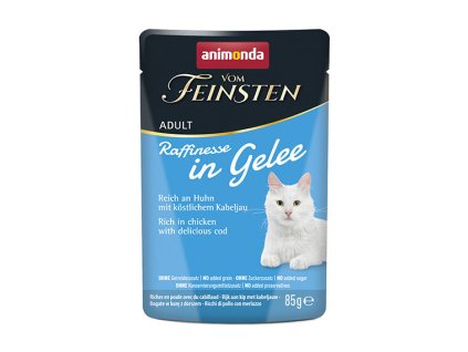 110143 animonda vf raffinesse in jelly kure a treska 85 g