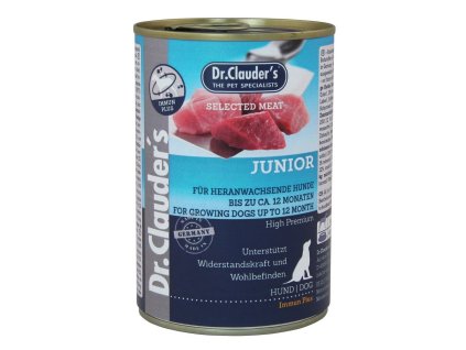 87780 dr clauder s selected meat junior 400g