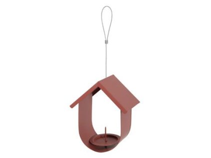48042 1 budka krmitko gama iii na loj kouli kov cervena zolux z kategorie chovatelske potreby pro ptaky a papousky hnizdeni budky pro ptactvo