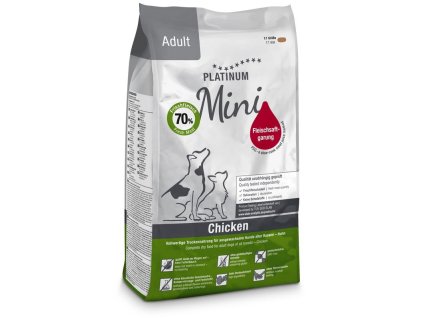 112880 platinum adult mini chicken 900 g